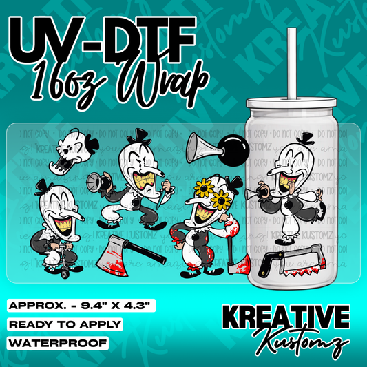 5633 | UV DTF Cup Wrap for 16oz Libbey Glass