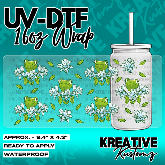 5636 | UV DTF Cup Wrap for 16oz Libbey Glass