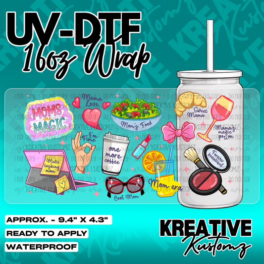 5641 | UV DTF Cup Wrap for 16oz Libbey Glass