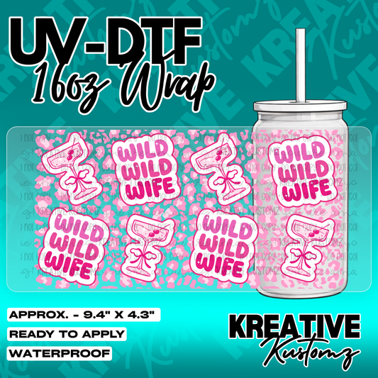 5654 | UV DTF Cup Wrap for 16oz Libbey Glass