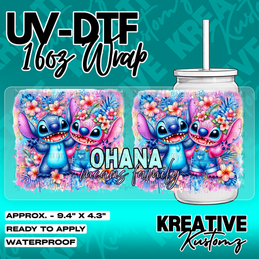 5674 | UV DTF Cup Wrap for 16oz Libbey Glass