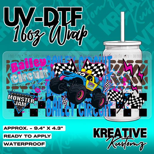 5689 | UV DTF Cup Wrap for 16oz Libbey Glass