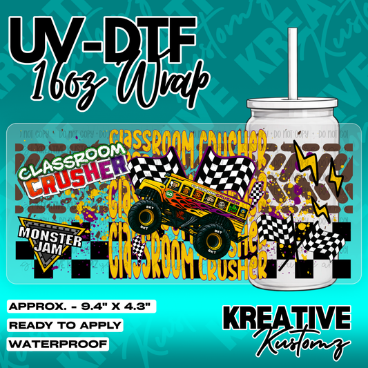 5693 | UV DTF Cup Wrap for 16oz Libbey Glass