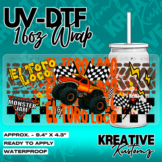 5697 | UV DTF Cup Wrap for 16oz Libbey Glass