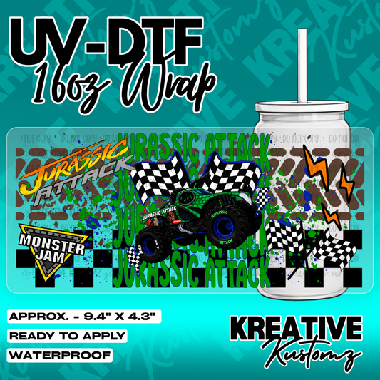 5699 | UV DTF Cup Wrap for 16oz Libbey Glass