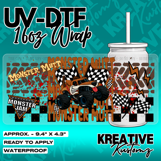 5704 | UV DTF Cup Wrap for 16oz Libbey Glass