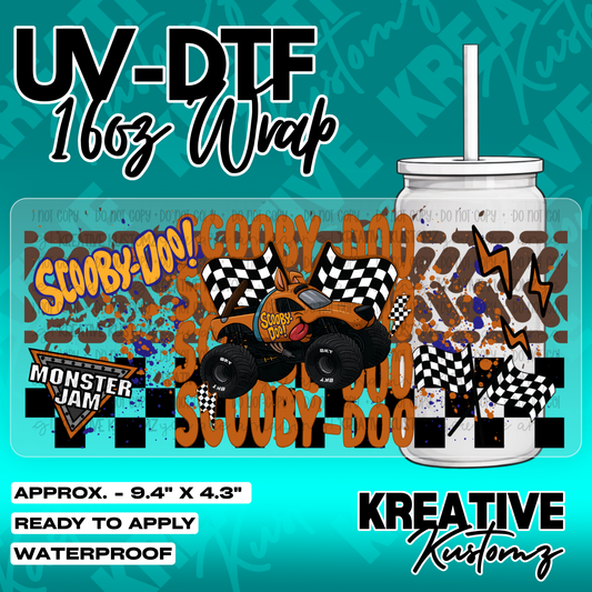 5705 | UV DTF Cup Wrap for 16oz Libbey Glass