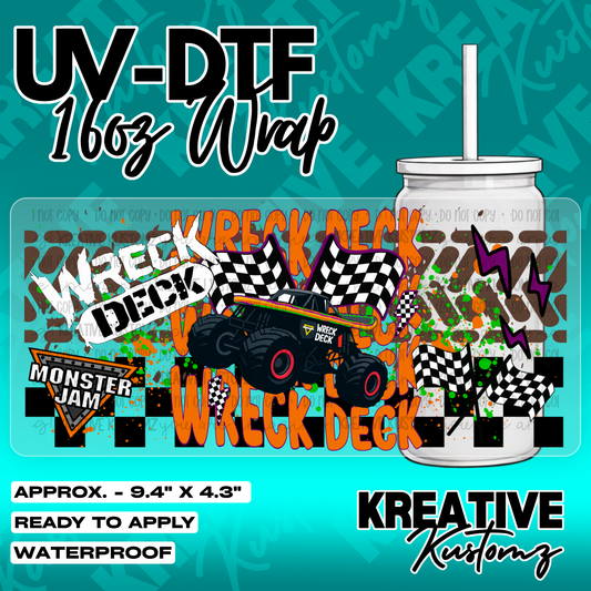 5709 | UV DTF Cup Wrap for 16oz Libbey Glass