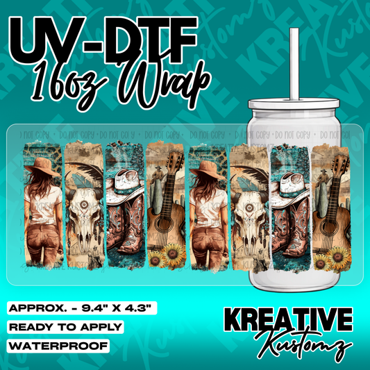 5718 | UV DTF Cup Wrap for 16oz Libbey Glass