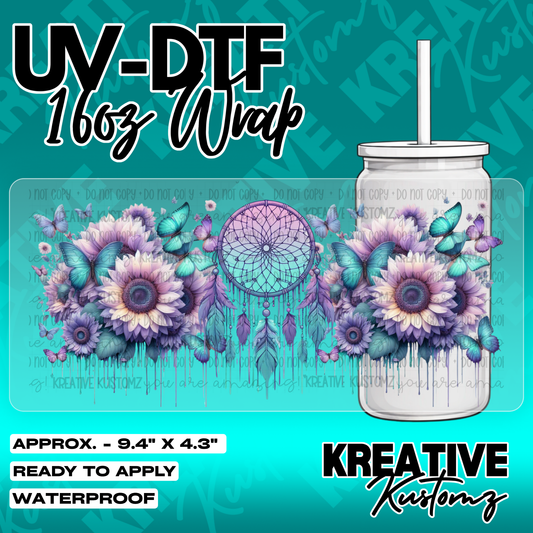 5719 | UV DTF Cup Wrap for 16oz Libbey Glass
