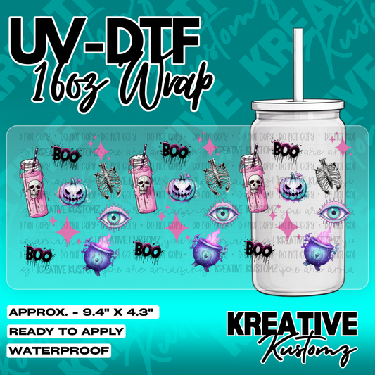 5732 | UV DTF Cup Wrap for 16oz Libbey Glass