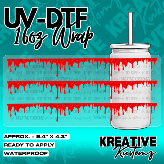 5734 | UV DTF Cup Wrap for 16oz Libbey Glass