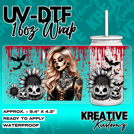 5735 | UV DTF Cup Wrap for 16oz Libbey Glass