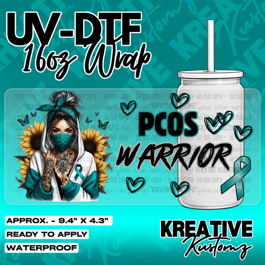 5742 | UV DTF Cup Wrap for 16oz Libbey Glass