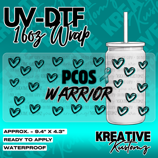 5744 | UV DTF Cup Wrap for 16oz Libbey Glass