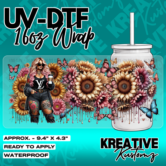 5749 | UV DTF Cup Wrap for 16oz Libbey Glass