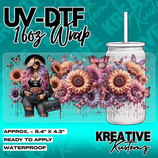 5750 | UV DTF Cup Wrap for 16oz Libbey Glass
