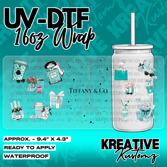 5758 | UV DTF Cup Wrap for 16oz Libbey Glass