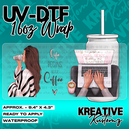 5774 | UV DTF Cup Wrap for 16oz Libbey Glass
