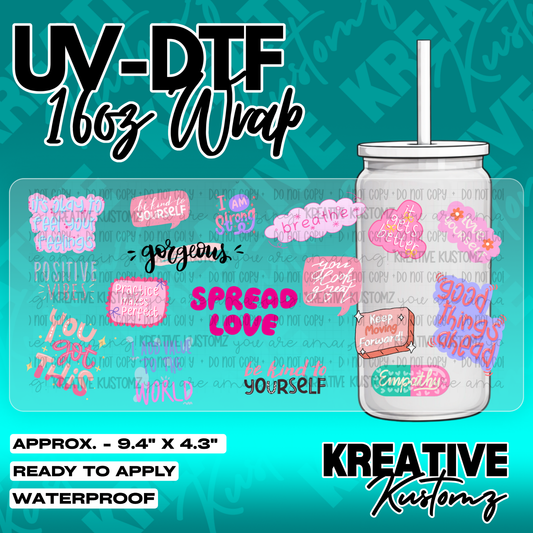 5775 | UV DTF Cup Wrap for 16oz Libbey Glass