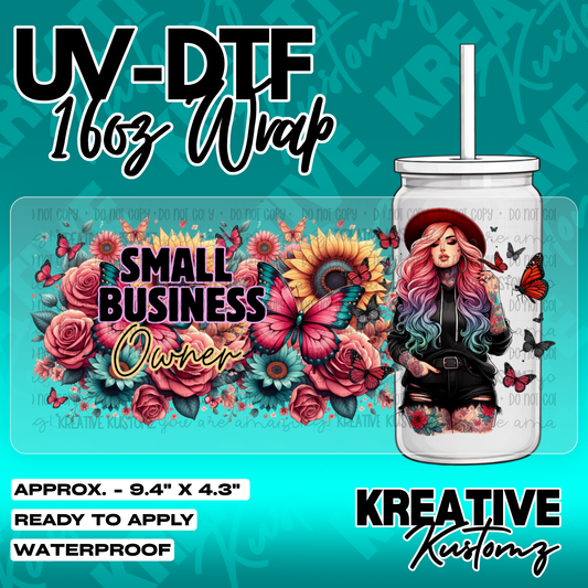 5799 | UV DTF Cup Wrap for 16oz Libbey Glass