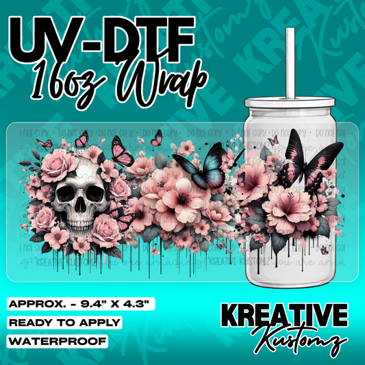 5803 | UV DTF Cup Wrap for 16oz Libbey Glass