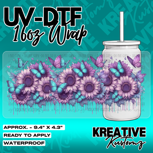 5813 | UV DTF Cup Wrap for 16oz Libbey Glass