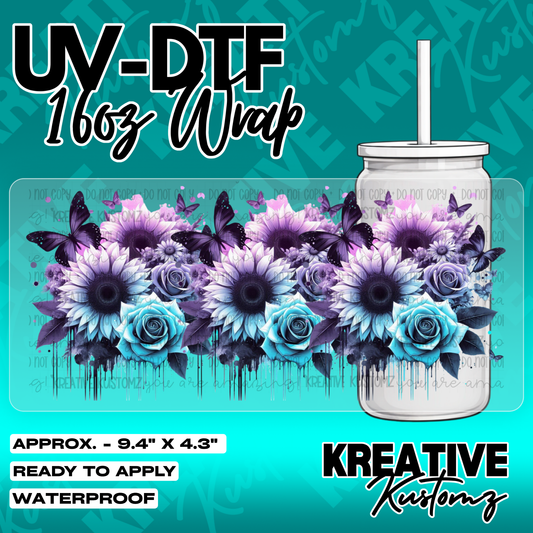 5815 | UV DTF Cup Wrap for 16oz Libbey Glass