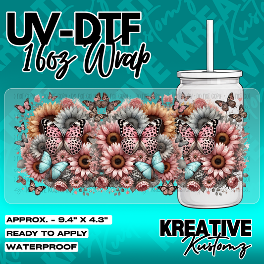 5818 | UV DTF Cup Wrap for 16oz Libbey Glass