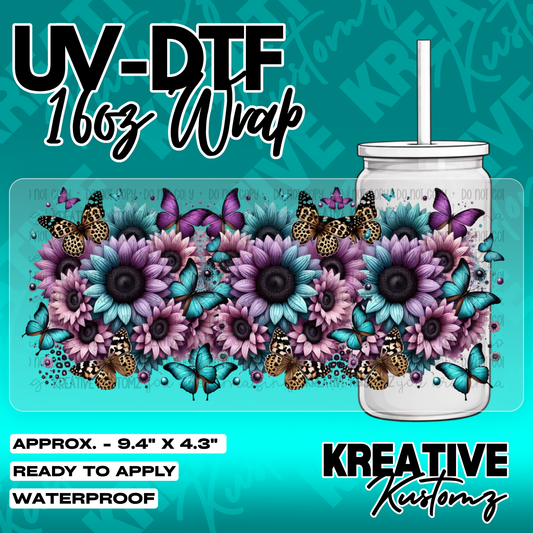 5819 | UV DTF Cup Wrap for 16oz Libbey Glass