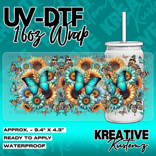 5820 | UV DTF Cup Wrap for 16oz Libbey Glass