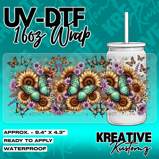 5824 | UV DTF Cup Wrap for 16oz Libbey Glass