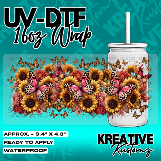 5828 | UV DTF Cup Wrap for 16oz Libbey Glass