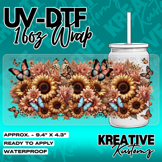 5829 | UV DTF Cup Wrap for 16oz Libbey Glass