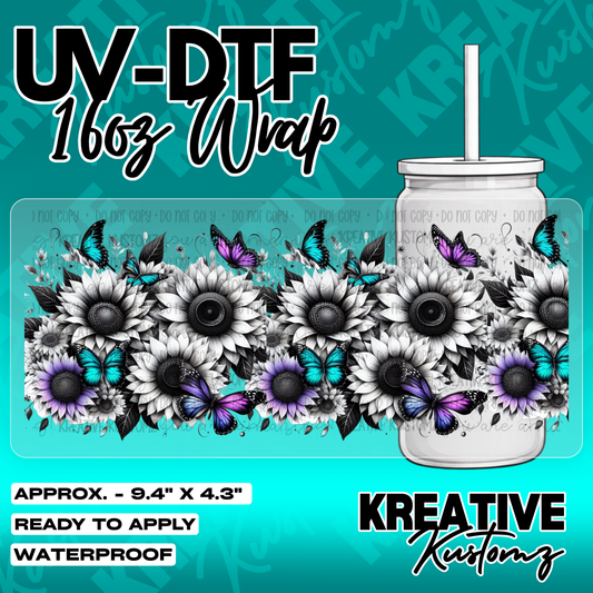 5845 | UV DTF Cup Wrap for 16oz Libbey Glass