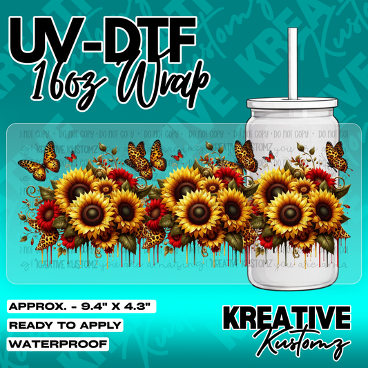 5850 | UV DTF Cup Wrap for 16oz Libbey Glass