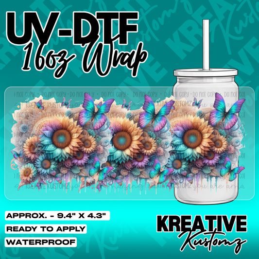 5855 | UV DTF Cup Wrap for 16oz Libbey Glass
