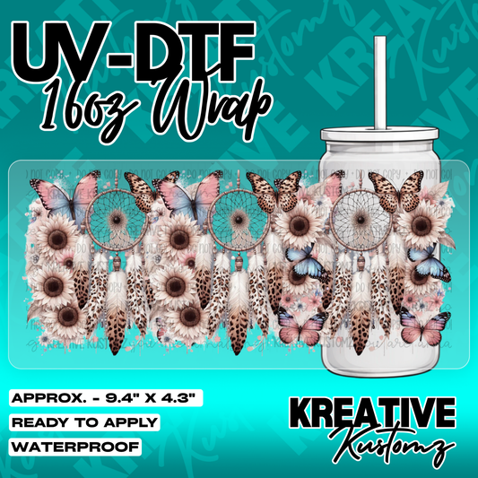 5857 | UV DTF Cup Wrap for 16oz Libbey Glass