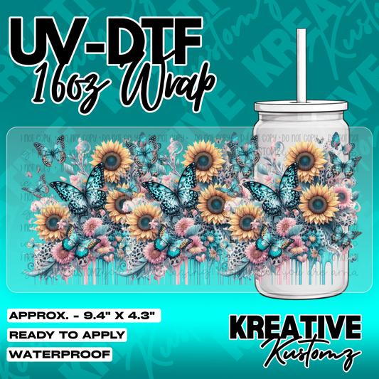 5864 | UV DTF Cup Wrap for 16oz Libbey Glass