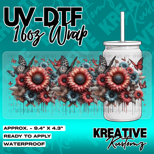 5869 | UV DTF Cup Wrap for 16oz Libbey Glass