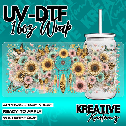 5873 | UV DTF Cup Wrap for 16oz Libbey Glass