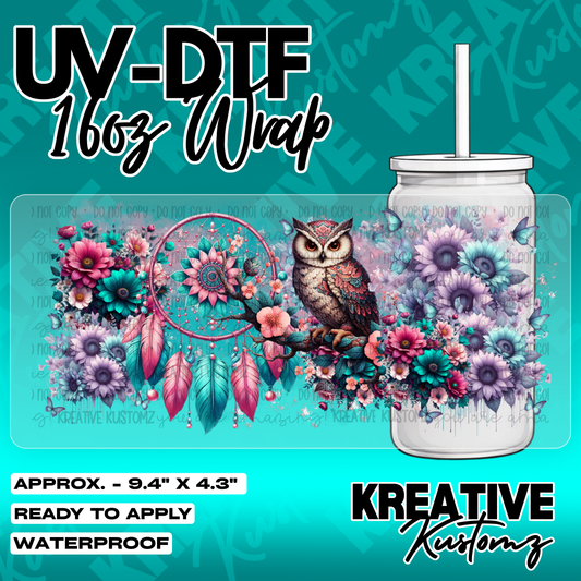 5886 | UV DTF Cup Wrap for 16oz Libbey Glass