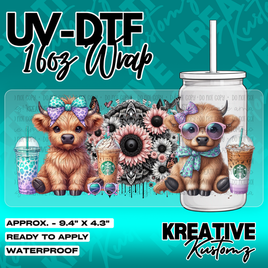 5890 | UV DTF Cup Wrap for 16oz Libbey Glass
