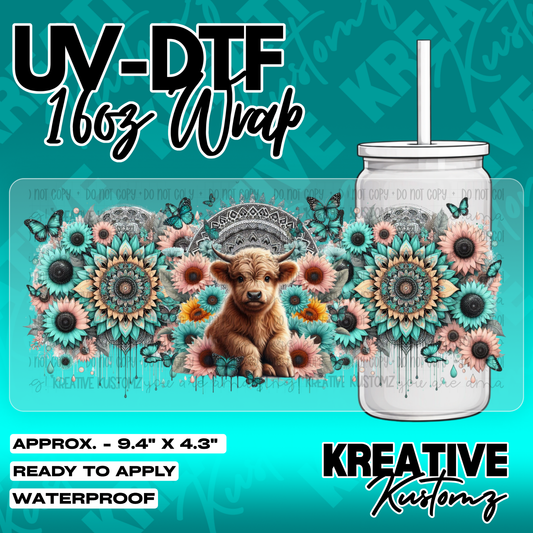 5896 | UV DTF Cup Wrap for 16oz Libbey Glass
