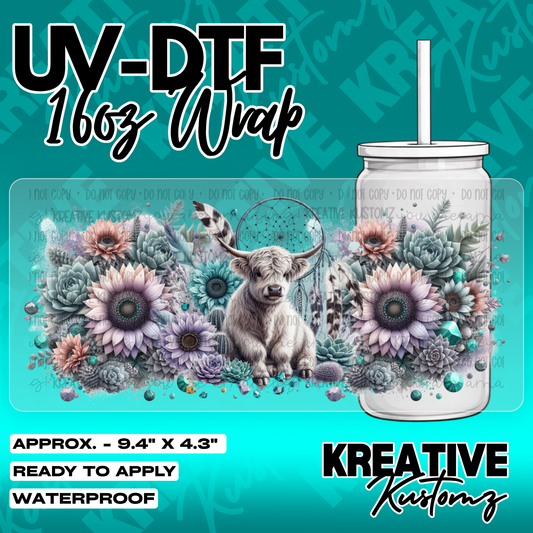 5898 | UV DTF Cup Wrap for 16oz Libbey Glass
