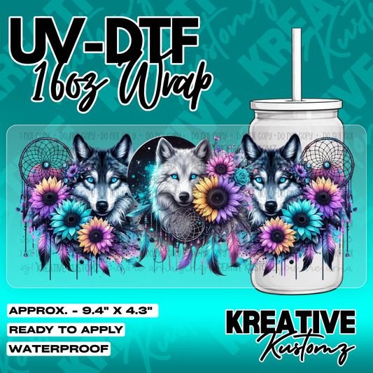 5899 | UV DTF Cup Wrap for 16oz Libbey Glass