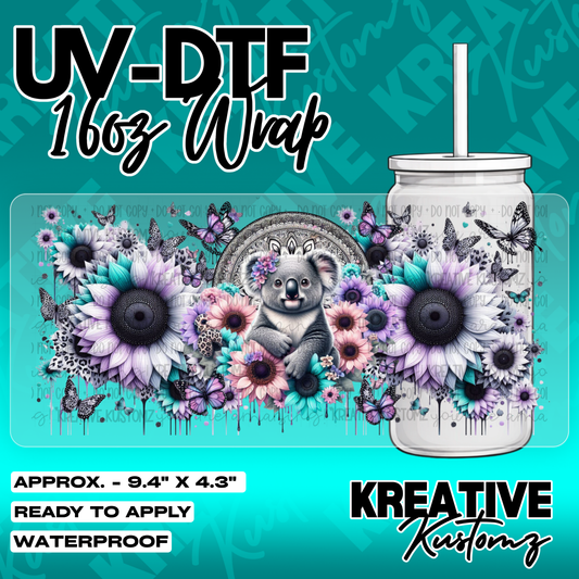 5921 | UV DTF Cup Wrap for 16oz Libbey Glass