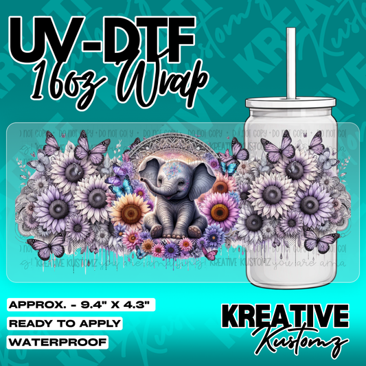5925 | UV DTF Cup Wrap for 16oz Libbey Glass