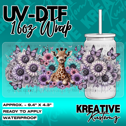 5926 | UV DTF Cup Wrap for 16oz Libbey Glass