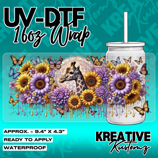 5927 | UV DTF Cup Wrap for 16oz Libbey Glass